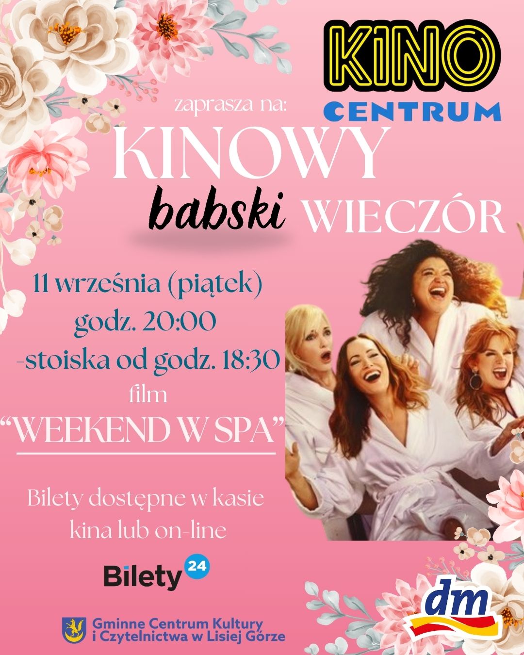 Kinowy Babski Wieczór w Kinie Centrum!